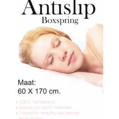 Overig|Accessoires*Beddenbriljant Antislipmat (boxstop) voorkomt schuiven
