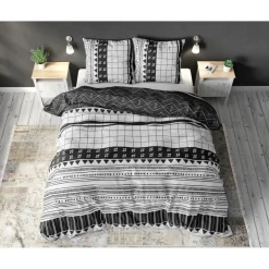 Dekbedovertrekken*Beddenbriljant Artic Stripe White