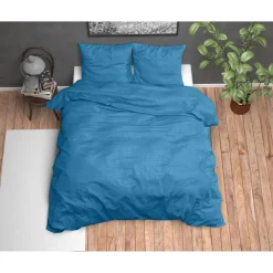 Dekbedovertrekken*Beddenbriljant Axel Turquoise