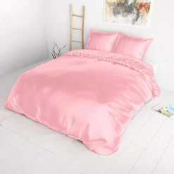 Dekbedovertrekken*Beddenbriljant Beauty Skin Care Pink glanssatijn