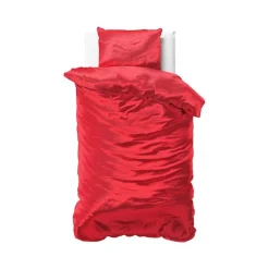 Dekbedovertrekken*Beddenbriljant Beauty Skin Care Red glanssatijn