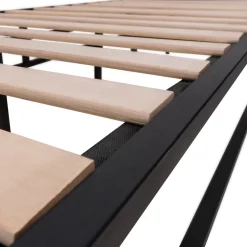Bedframe*Beddenbriljant Bedframe Metaal Zwart - Direct Leverbaar!
