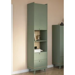 Boekenkasten*Beddenbriljant Boekenkast Skagen - Groen
