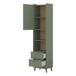 Boekenkasten*Beddenbriljant Boekenkast Skagen - Groen