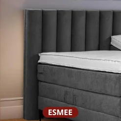 Boxspring Met Tv Lift|Boxspring Zonder Matras*Beddenbriljant Boxspring met opbergruimte - Incl. Antislip matrassen - Stel zelf samen