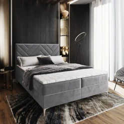 Boxspring Met Tv Lift|Boxspring Met Opbergruimte*Beddenbriljant Boxspring Chevron met Opbergruimte