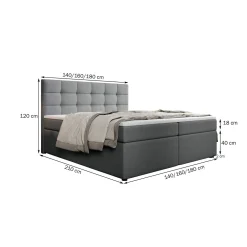 Boxspring Met Tv Lift|Boxspring Met Opbergruimte*Beddenbriljant Boxspring Glory met Opbergruimte - Extra Opslagruimte!