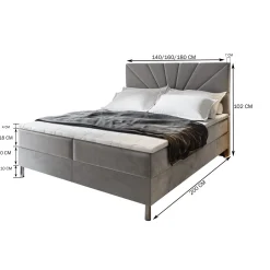Boxspring Met Tv Lift|Boxspring Met Opbergruimte*Beddenbriljant Boxspring Sunny met Opbergruimte