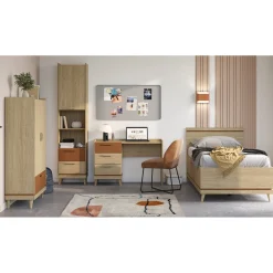 Bureaus*Beddenbriljant Bureau Skagen - Eiken - 3 Lades