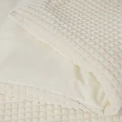 Dekbedovertrekken*Beddenbriljant Check Teddy crème