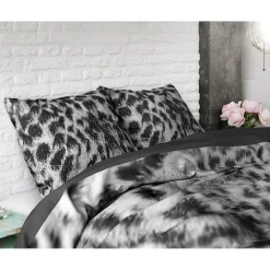 Dekbedovertrekken*Beddenbriljant Cheetah Grey