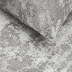Dekbedovertrekken*Beddenbriljant Crushed Velvet Metallic Silver