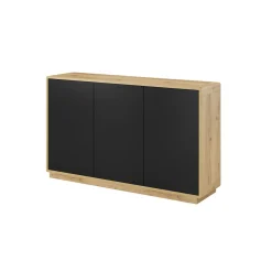 Dressoirs*Beddenbriljant Dressoir Asmund - 3-deurs - Wotan Eiken