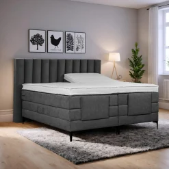 Boxspring Met Tv Lift|Zelf Boxspring Samenstellen*Beddenbriljant Elek. Boxspring Delux - Incl. Antislip matrassen - - Stel zelf samen
