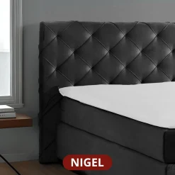 Boxspring Met Tv Lift|Zelf Boxspring Samenstellen*Beddenbriljant Elek. Boxspring Delux - Incl. Antislip matrassen - - Stel zelf samen