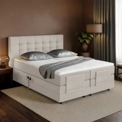 Elektrische Boxspring*Beddenbriljant Elektrische Boxspring King - Direct Leverbaar