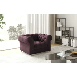 Fauteuils*Beddenbriljant Fauteuil Chicago - Ruime keuze in stof en kleur