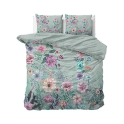 Dekbedovertrekken*Beddenbriljant Flore Blauw