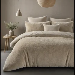 Dekbedovertrekken*Beddenbriljant Fur Teddy Taupe