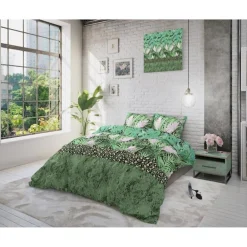 Dekbedovertrekken*Beddenbriljant Future Jungle Green