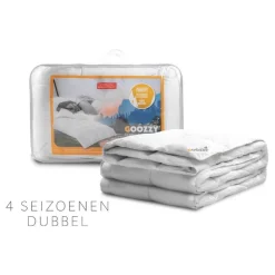 4-Seizoenen Dekbed*Beddenbriljant Goozzy 80% eendendonsvezels - 20% eendendons | 4-seizoenen - Dubbel Dekbed