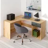 Bureaus*Beddenbriljant Hoekbureau Corsa - Wotan Eiken