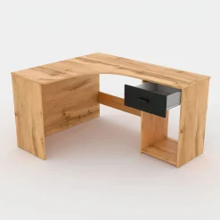 Bureaus*Beddenbriljant Hoekbureau Corsa - Wotan Eiken
