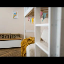 Hoogslaper|Kinderbed*Beddenbriljant Hoogslaper Mila - Kinderbed - Leverbaar in 10 kleuren!