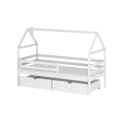 Kinderbed*Beddenbriljant Huisbed met Lades Aaron - Leverbaar in 8 kleuren!