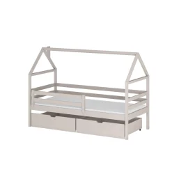 Kinderbed*Beddenbriljant Huisbed met Lades Aaron - Leverbaar in 8 kleuren!