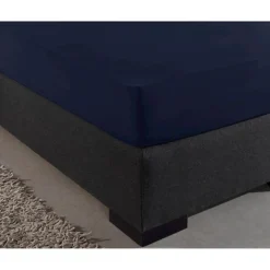 Matras Hoeslakens*Beddenbriljant Jersey Matras Hoeslaken 135 gr Indigo Blue