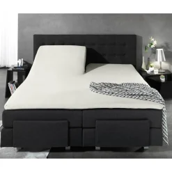 Splittopper Hoeslakens*Beddenbriljant Jersey Splittopper Hoeslaken Creme