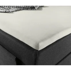 Splittopper Hoeslakens*Beddenbriljant Jersey Splittopper Hoeslaken Creme