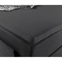 Topper Hoeslakens*Beddenbriljant Jersey Topper Hoeslaken Topper Antraciet