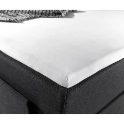 Topper Hoeslakens*Beddenbriljant Jersey Topper Hoeslaken Topper Wit