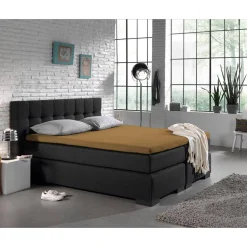 Topper Hoeslakens*Beddenbriljant Jersey Topper Hoeslaken Topper Taupe