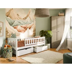 Kinderbed*Beddenbriljant Kajuitbed met Lade Gino - 90 x 200 - Direct Leverbaar!