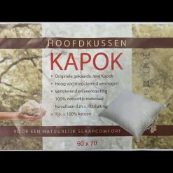 Hoofdkussens*Beddenbriljant Kapok Classic kussen met 100% kapok plantendons