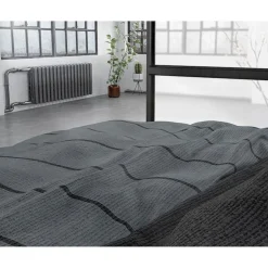 Dekbedovertrekken*Beddenbriljant Kees Antraciet flanel