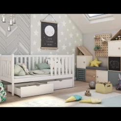 Kinderbed*Beddenbriljant Kinderbed met Lades Abel - Leverbaar in 8 kleuren!