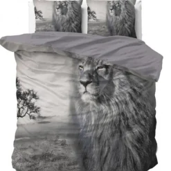 Dekbedovertrekken*Beddenbriljant King of Nature Grey