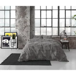 Dekbedovertrekken*Beddenbriljant Libbo Anthracite