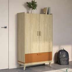 Linnenkasten*Beddenbriljant Linnenkast Skagen - Eiken - 2-Deurs met Lade