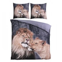 Dekbedovertrekken*Beddenbriljant Lion Love