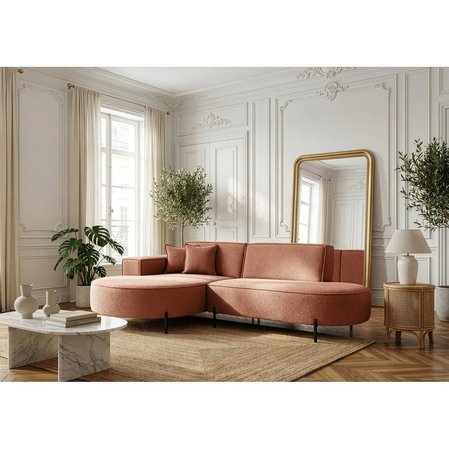 L-Banken*Beddenbriljant Loungebank Hills Studio – Linker of Rechter loungegedeelte – Ruime keuze in stof en kleur