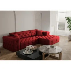 L-Banken*Beddenbriljant Loungebank Malibu – Linker of Rechter loungegedeelte – Ruime keuze in stoffen en kleuren