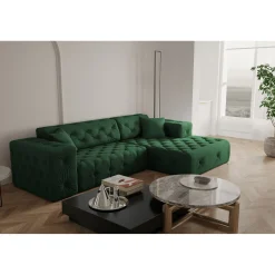 L-Banken*Beddenbriljant Loungebank Malibu – Linker of Rechter loungegedeelte – Ruime keuze in stoffen en kleuren