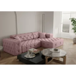 L-Banken*Beddenbriljant Loungebank Malibu – Linker of Rechter loungegedeelte – Ruime keuze in stoffen en kleuren