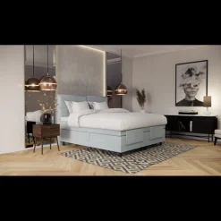 Boxspring Met Tv Lift|Elektrische Boxspring*Beddenbriljant Luxe Elektrische Boxspring Quattro