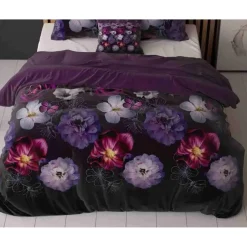 Dekbedovertrekken*Beddenbriljant Magic Flower Paars